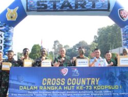Peringati HUT ke-73 Koops Udara, Koopsud I Gelar Lomba Cross Country.