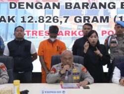 Ungkap Peredaran Gelap Sabu, Polisi Selamatkan 64.000 Jiwa