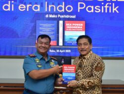 Pushidrosal Menerima Kuliah Umum“Sea Power Indonesia di Era Indo Pasifik”