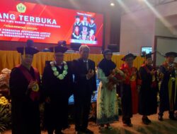 Dengan Predikat Cumlaude, Hudi Yusuf, S.H., M.H Resmi Sandang Gelar Doktor S3 di Universitas Borobudur