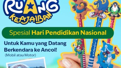 Spesial Hari Pendidikan Nasional – Ancol Bagikan Merchandise Eksklusif