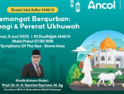 Ancol Berbagi dan Perkuat Ukhuwah di Hari Raya Idul Adha 1446 H