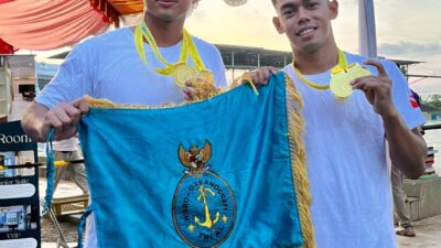 Atlet Pushidrosal torehkan Prestasi Dalam Kompetisi Renang Piala Walikota Cirebon dan Piala Danlanal Cirebon