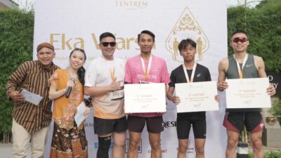 Hotel Tentrem Jakarta Merayakan Ulang Tahun Pertama dengan Eka Warsa 5K Fun Run