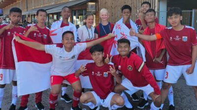 Torehkan Prestasi di Swedia, Atlet SOIna Binaan United Tractors Raih Juara 3 di Gothia Cup 2025