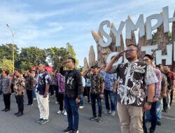 Ancol Lakukan Upacara Peringatan Kemerdekaan RI ke 80 di Symphony of The Sea Pengibaran Bendera