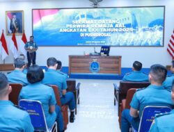 Pushidrosal Terima KunjunganPaja AAL Angkatan LXX Tahun 2025