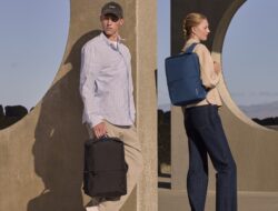 SAMSONITE LITE-GEO Ransel bisnis super ringan yang dirancang untuk para traveler modern yang mengutamakan mobilitas dan fungsi elegan