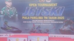 Korsahli Mewakili Panglima TNI Resmi Buka Open Turnamen Jetski Piala Panglima TNI