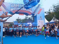 Unhan RI Perkuat Nilai Semangat Persatuan Lewat Bela Negara Run 2025.