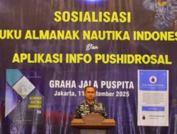 Pushidrosal Gelar SosialisasiAlmanak Nautika Indonesia dan Aplikasi Info Pushidrosal