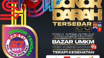 Jaga Ginjal Indonesia Gandeng Perhimpunan Donor Darah Indonesia Gelar Road Show di Bogor