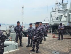 Jelang HUT ke-80 TNI, Wadanpushidrosal Tinjau KesiapanUnsur KRI Jajaran Satsurvei Pushidrosal