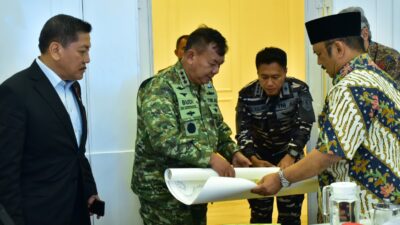 BAHAS KOLABORASI RISET KELAUTAN NASIONAL, DANPUSHIDROSAL RAPAT BERSAMA MENTERI PPN/KEPALA BAPPENAS
