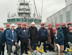 Danpushidrosal Tinjau Pembangunan KRI Canopus-936di Galangan Abeking & Rasmussen, Jerman