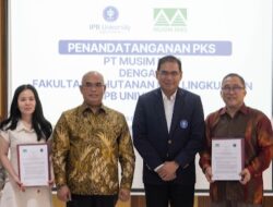 Musim Mas Kembali Beri Dukungan Kepada IPB Universityuntuk Perbaikan Infrastruktur melalui Renovasi Ruang Publik
