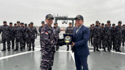 KRI Canopus-936 Laksanakan Pelayaran Perdana Menuju Indonesia