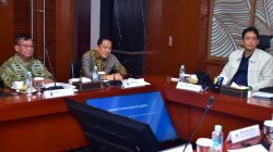 Danpushidrosal Hadiri Audiensi Asosiasi pelaku usaha logistik Indonesia dengan Menteri Keuangan RI