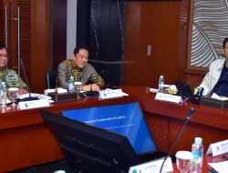 Danpushidrosal Hadiri Audiensi Asosiasi pelaku usaha logistik Indonesia dengan Menteri Keuangan RI