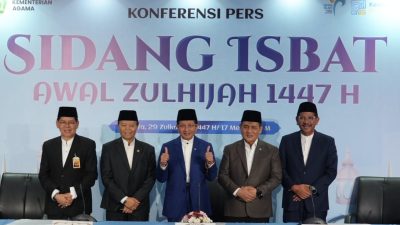 1 Zulhijjah 1447 H Jatuh pada 18 Mei 2026, Iduladha 27 Mei