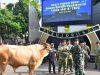 Wadanpushidrosal Serahkan Hewan QurbanKepada Panitia Qurban Idul Adha 1447 H/2026 M Pushidrosal