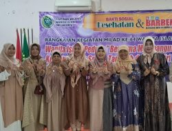 Rayakan Milad ke-64, Wanita Islam DKI Jakarta Gelar Bakti Sosial Kesehatan dan Bazar BARBEKU untuk Masyarakat