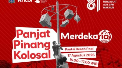 Merdekaria 2026 Digelar, Ancol Gratiskan Tiket Masuk pada 17 Agustus