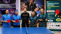 Piala Kemerdekaan 2026, Beritakota.id Kembali Gelar Turnamen Tenis Meja Antar Media