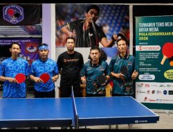 Piala Kemerdekaan 2026, Beritakota.id Kembali Gelar Turnamen Tenis Meja Antar Media