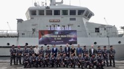 Pushidrosal Launching S-101 dan Sea Trial Produk S-100 di Teluk Jakarta