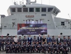 Pushidrosal Launching S-101 dan Sea Trial Produk S-100 di Teluk Jakarta