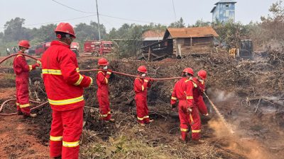 Musim Mas Kerahkan lebih dari 1.000 personel, dukung pemadaman di desa sekitar, hingga buka posko kesehatan bagi masyarakat terdampak asap